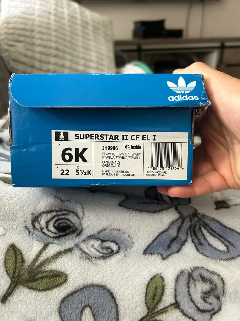 Toddler superstar II sneakers